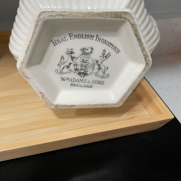 Real English Ironstone pitcher/creamer set micratex - Picture 4 of 7